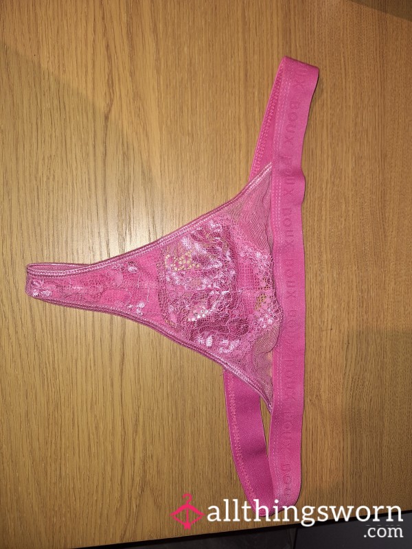 Pink Boux Avenue Thong🩷