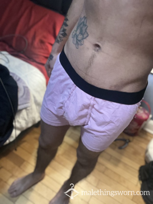 Pink Boxers Medium