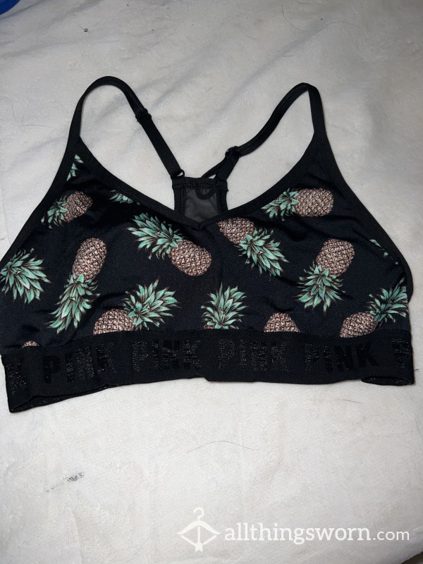 Pink Brand Pineapple Strappy Bra