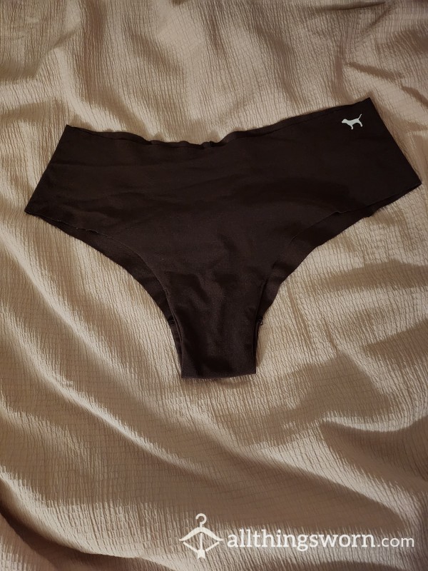 Pink Brand Seamless Burgundy Panties