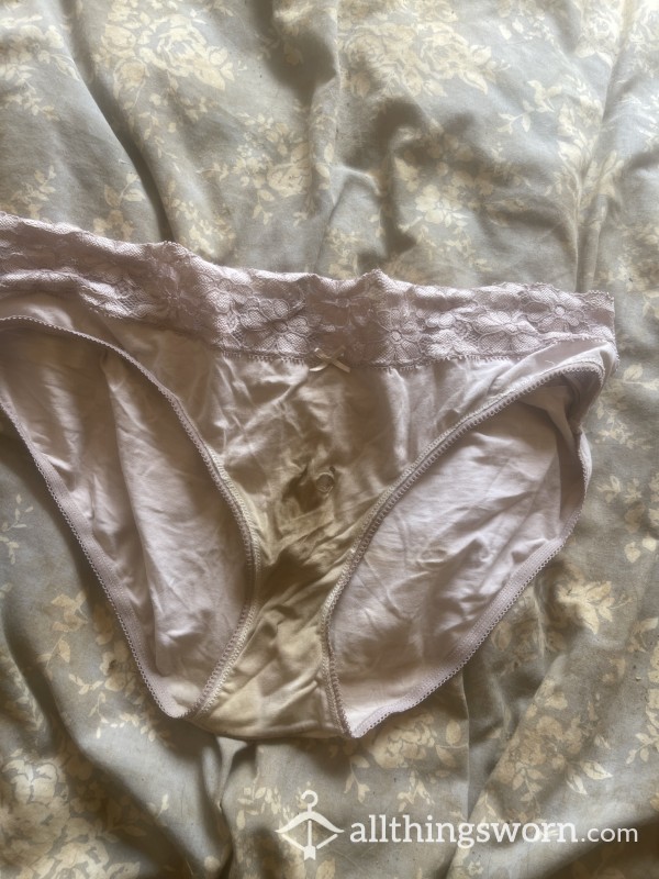 Pink Briefs Very Worn