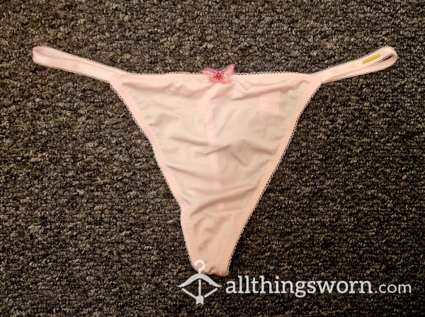 Pink Bu*terfly Thong