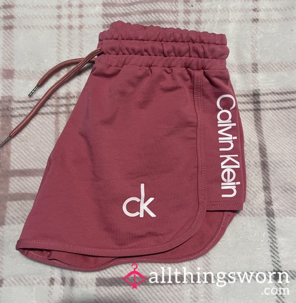 🩷🏋🏼‍♀️ Pink Calvin Klein Workout Shorts With 2 Min Video + Update Pics