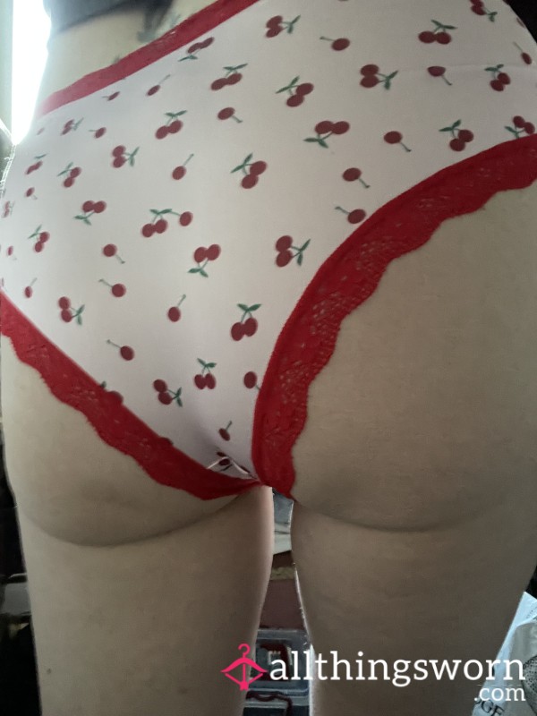 Pink Cherry Brazilian Panties 🍒