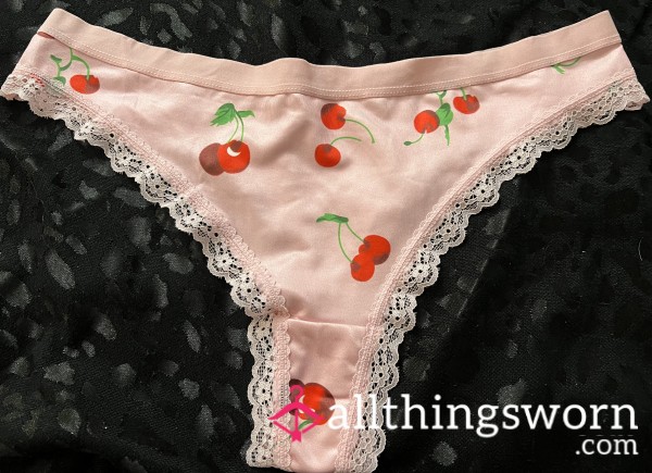 Pink Cherry Thong