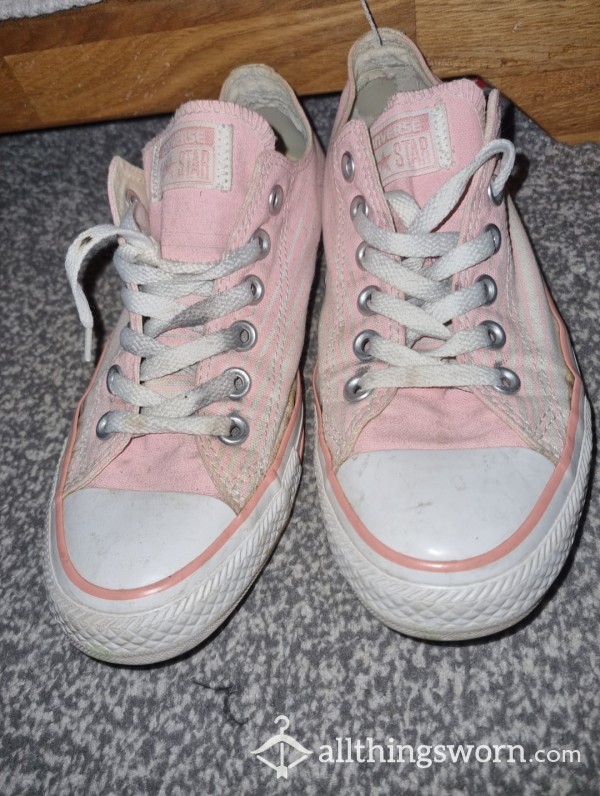 Pink Converse Pumps