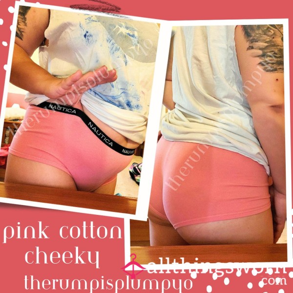 Pink Cotton Briefs