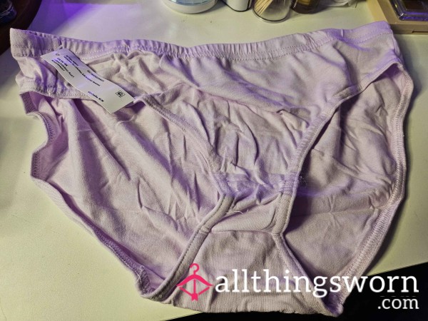 Pink Cotton Panties Size M