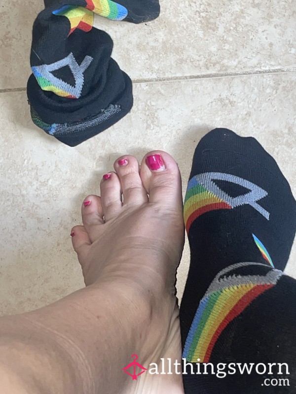 Surprise Pair Of Pink Floyd, Dirty Stinky Work Socks