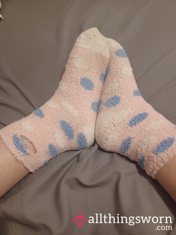 Pink Fluffy Socks ✨️