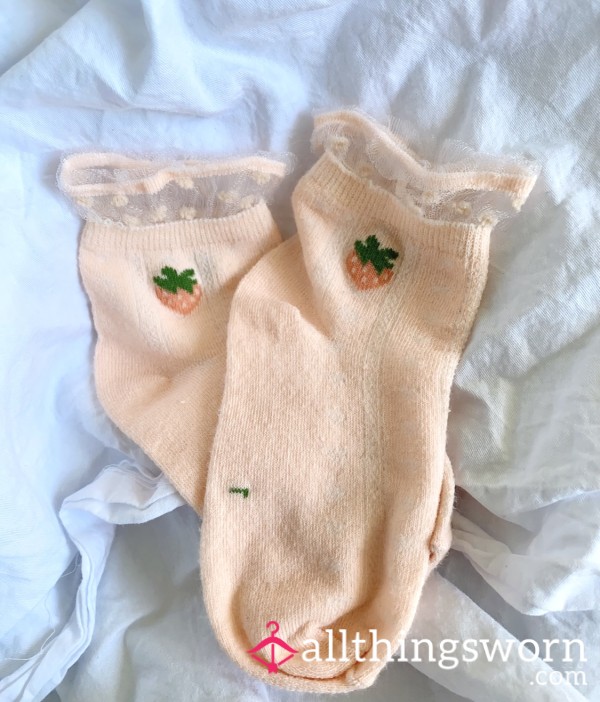 Pink Frilly Socks