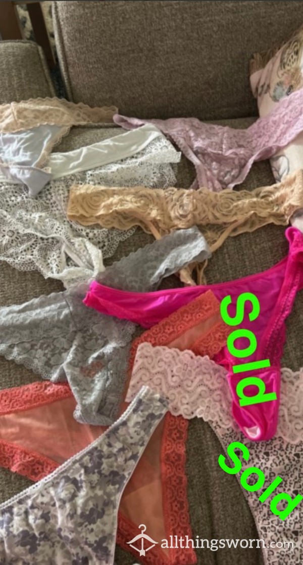 Pink / Gray Thongs - BOGO 50% Until Friday!