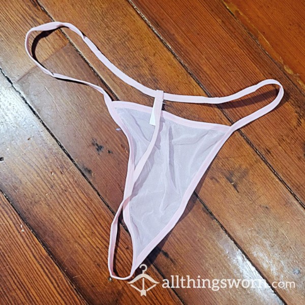 Pink Gstring *2 DAYS WORN* $29