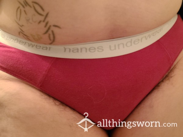 Pink Hanes Bikini (Large)