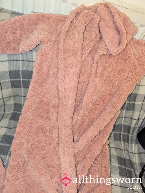 Pink Heart Dressing Gown