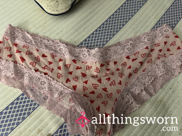 Pink Heart Undies