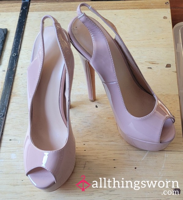 Pink Platform Heels