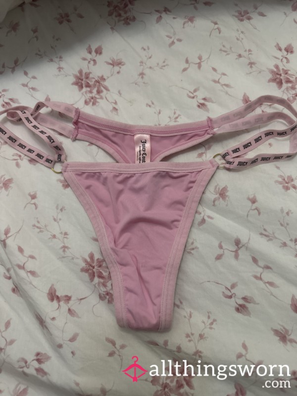 Pink Juicy Couture Thong