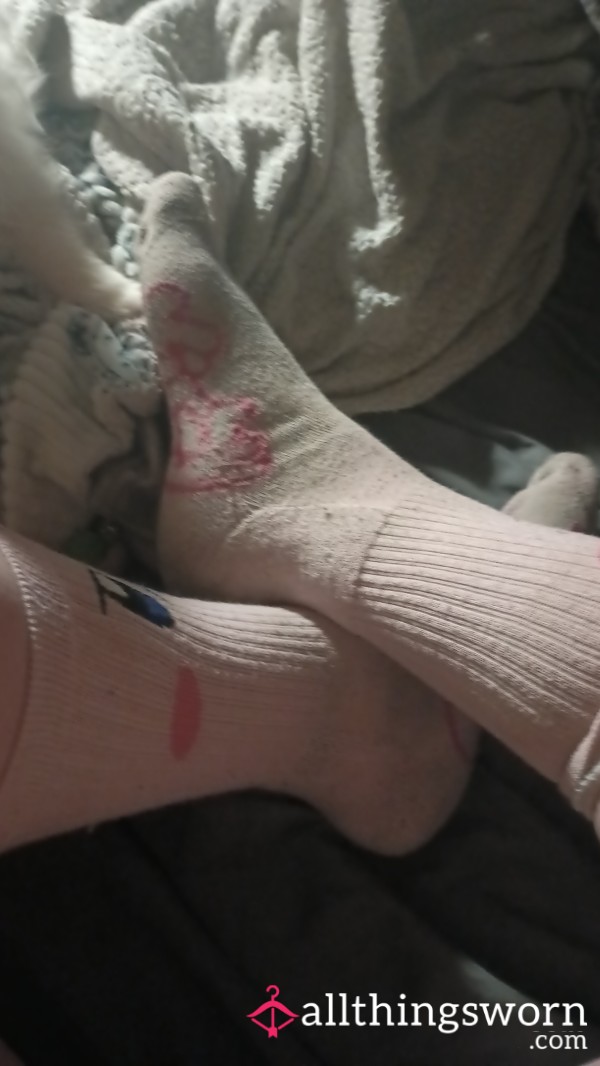 Pink Kirby Socks