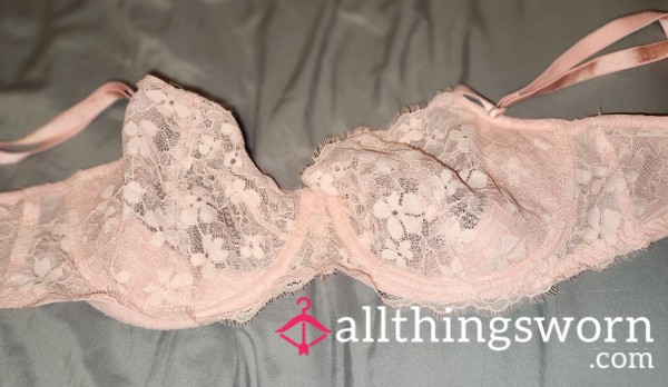 Pink VS Lace Bra