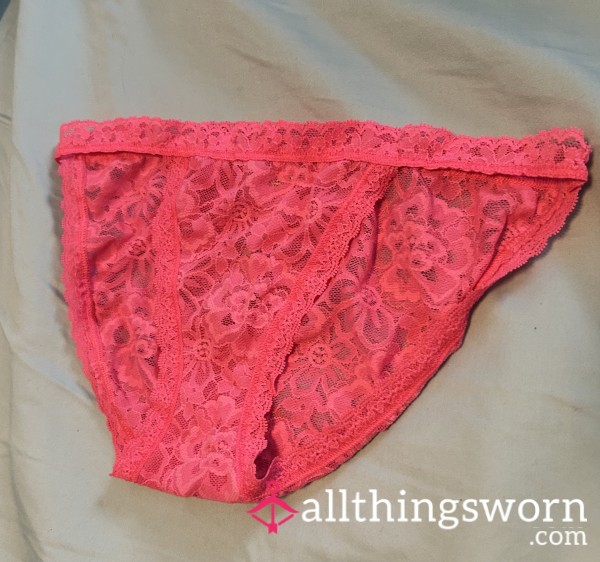 Pink Lace Full Back