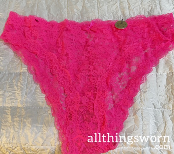 Pink Lace Panties