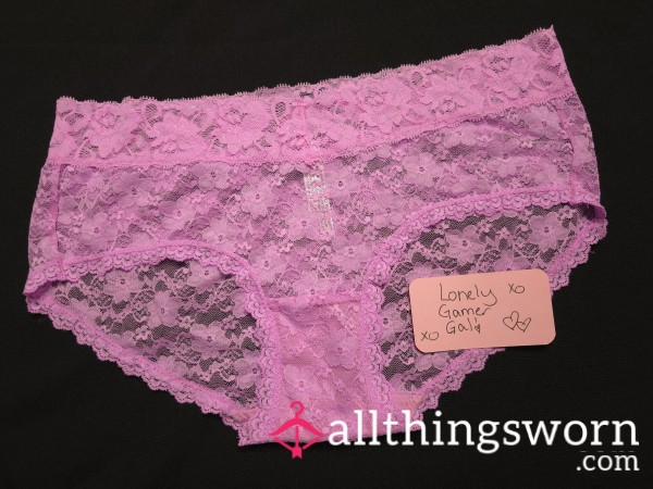 Pink Lace Panties.