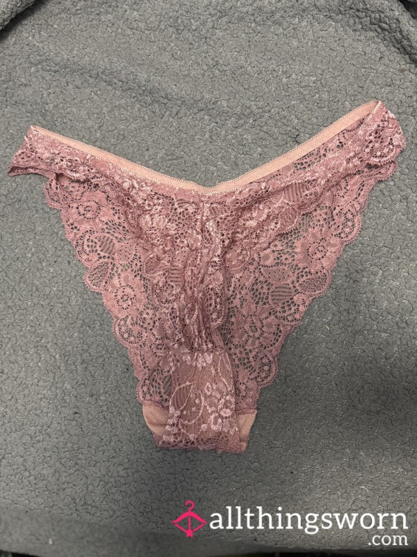 Pink Lace Panties