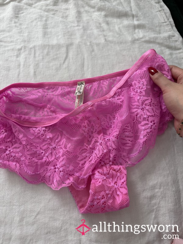 Pink Lace Panty