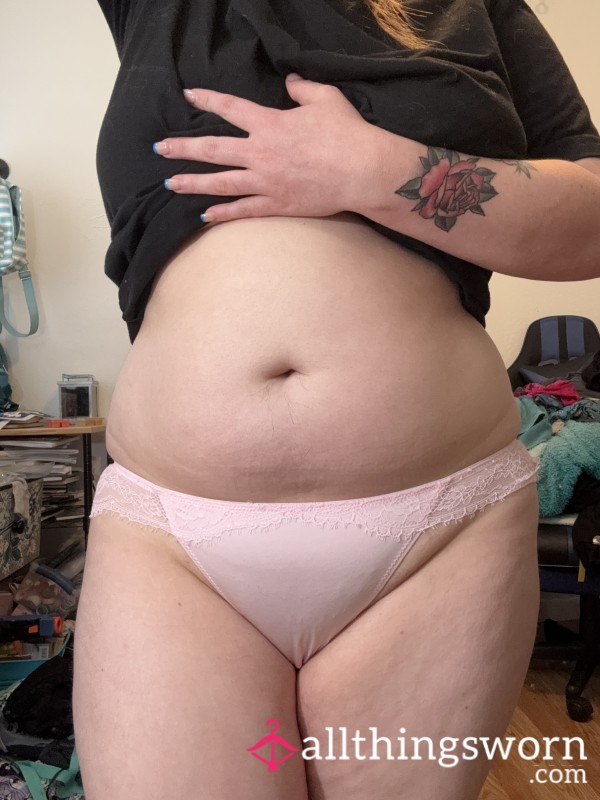 Pink Lacy Panties