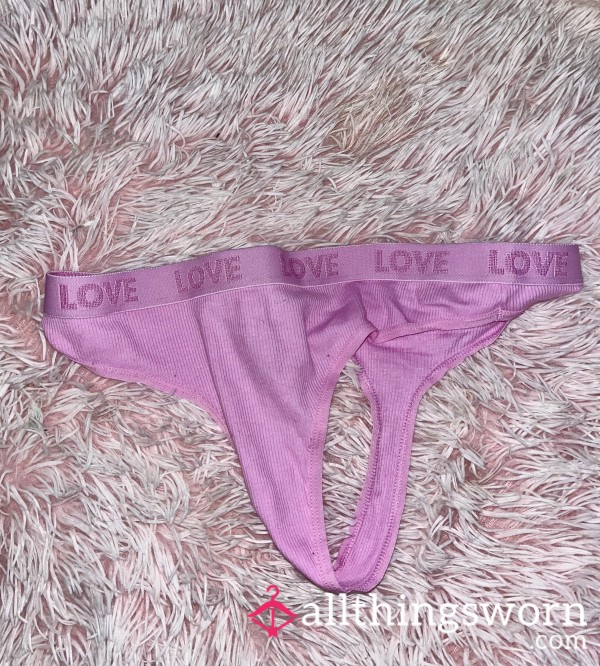 Pink LOVE Thong 2 Days