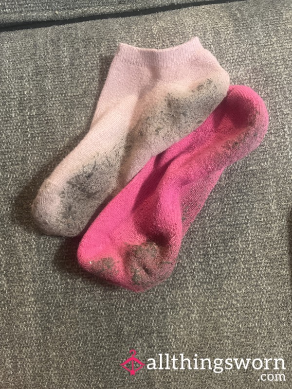 Pink Mismatch Filthy Home Socks