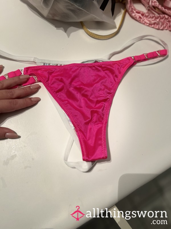 Pink Neon Thong