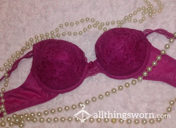 Pink Padded Bra