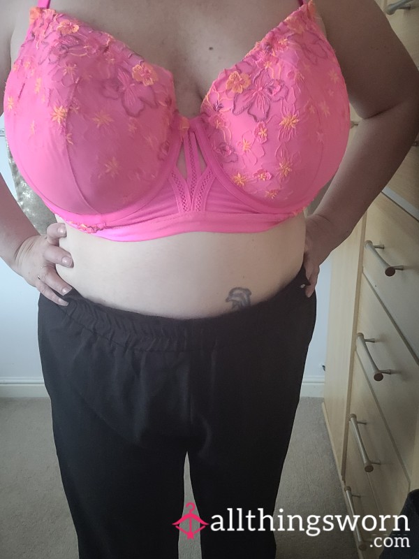 Pink Padded Bra 42e