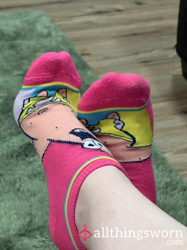 Pink Patrick Sockies