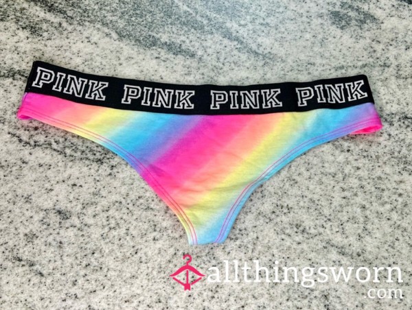 PINK Rainbow Thong 🌈