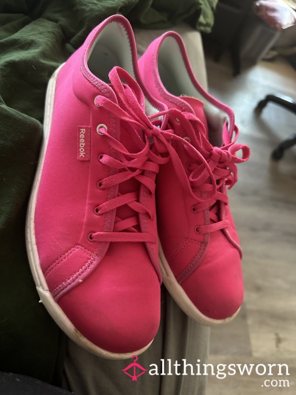 Pink Reebok Sneakers