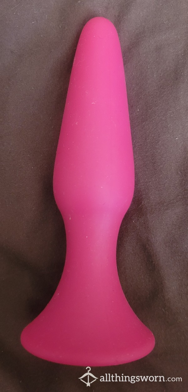 Pink Silicone Bu*t Plug