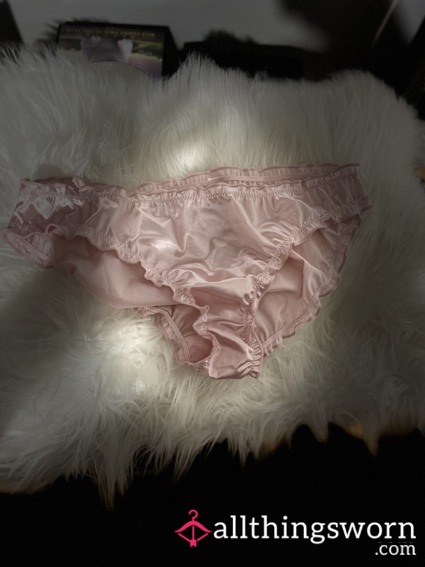 Pink Silk Panties