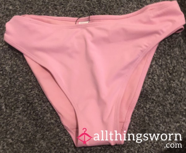 💦Pink Silky Bikini Bottoms💦