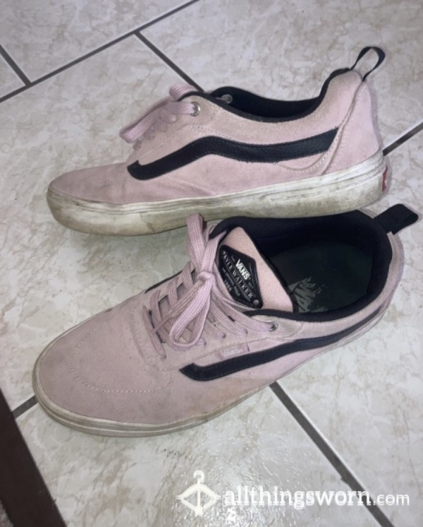 Dirty Pink Vans Size 11