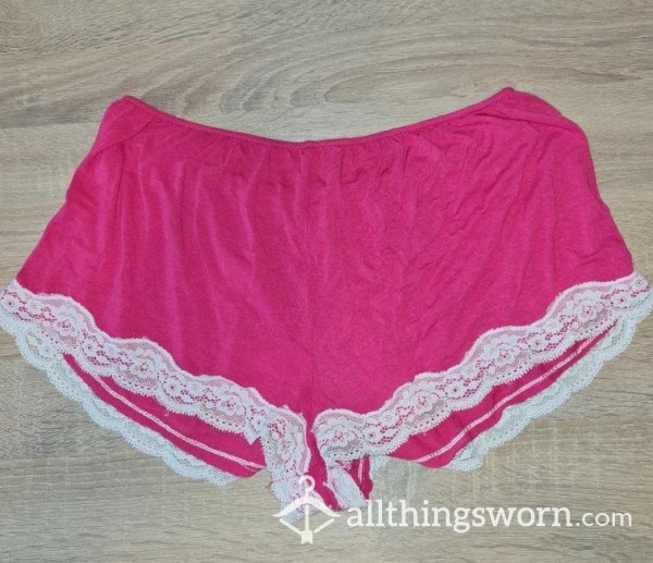 Pink Sleeping Shorts