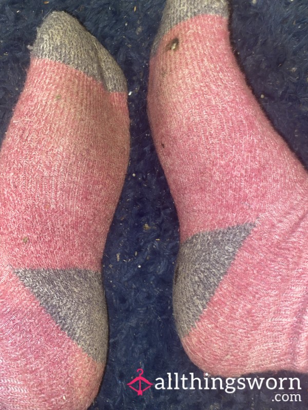 Pink Smelly Socks(24 Hour Wear)