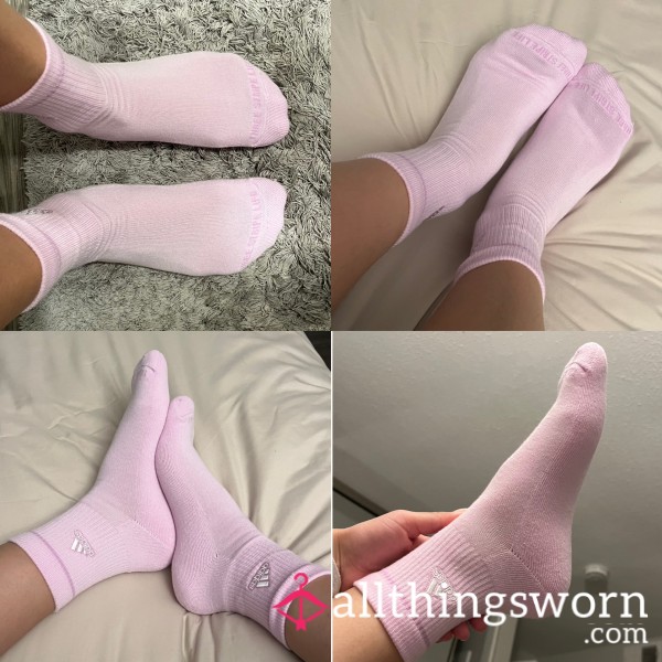 Adidas Pink Soft Socks