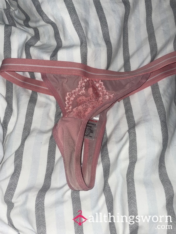 Pink Thong Stained