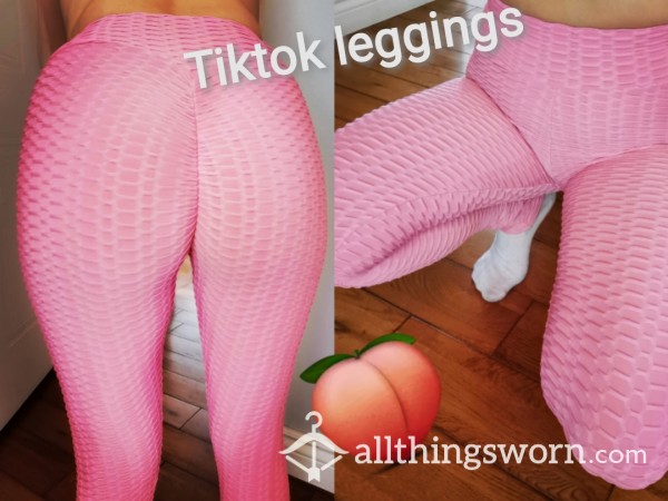 🍑Pink Tiktok Leggings🌺