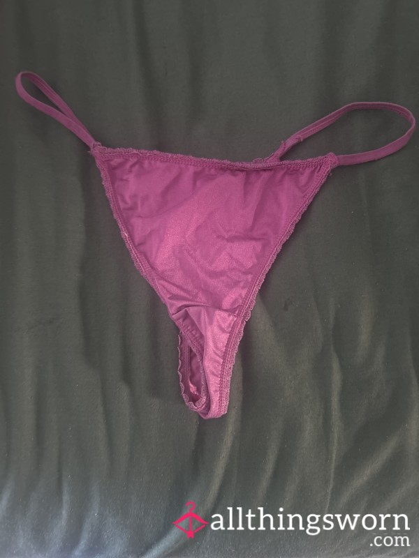 Pink Used Thong