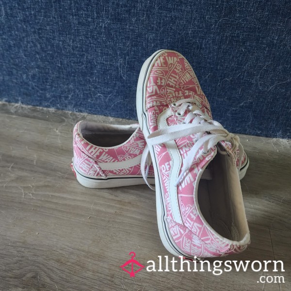 Pink Vans Size 7.5