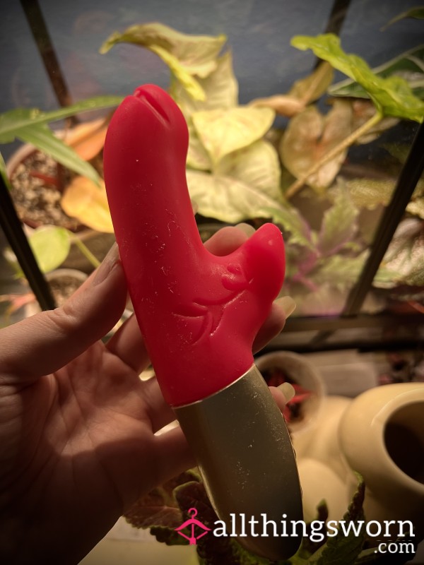 Pink Vibrating Di**o- WELL-LOVED